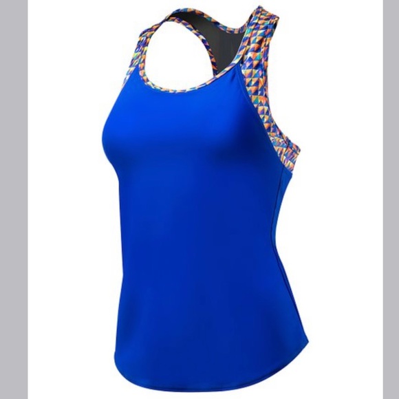 TYR Other - NWT TYR lunetta 2 in 1 Swim Tank Top Royal Blue